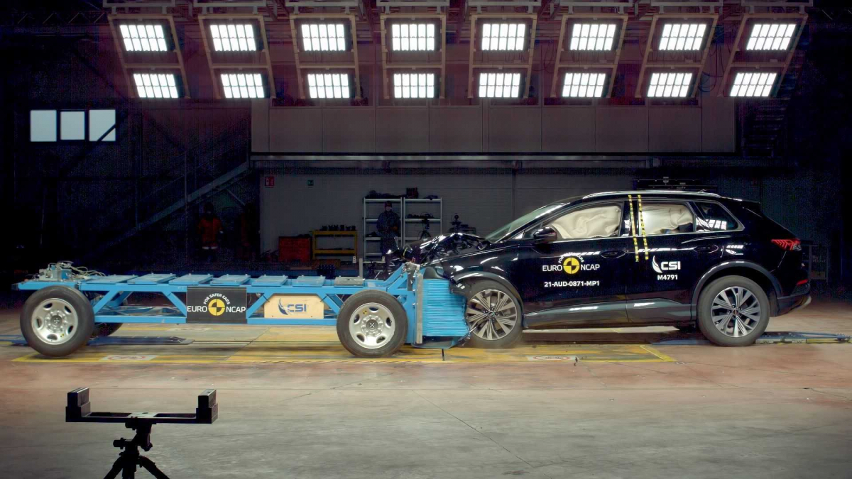 Audi Q4 e-tron ได้รับมาตรฐานความปลอดภัยจาก Euro NCAP ถึง 5 ดาว